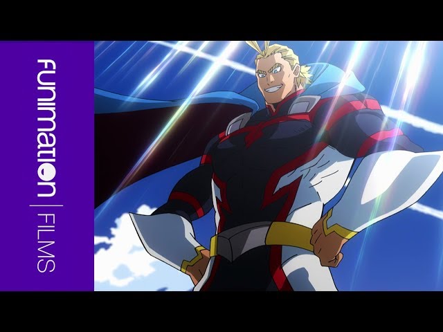 Young All Might Fight - My Hero Academia: Two Heroes Clip 