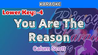 You Are The Reason by Calum Scott (Karaoke : Lower Key : -4)