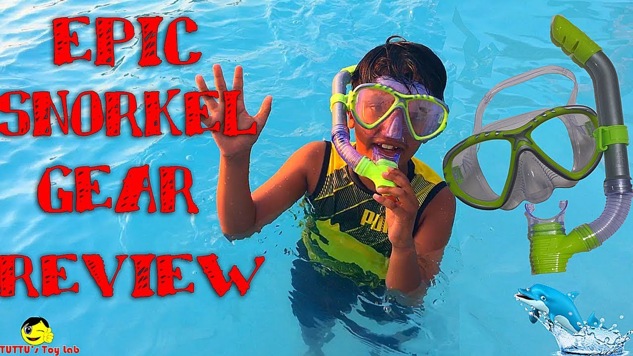 SWIM MASK AND SNORKEL REVIEW NEW YouTube
