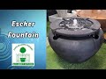 Escher Fountain - Modern GRC Water Feature | Oceanus Range | Calming Outdoor Design