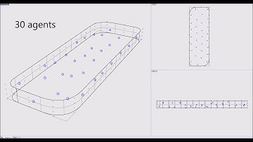 Stage 1: agent based modelling | table design | exploring the rules for one plane