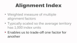 Multiple Sales Force Alignment Design Criteria
