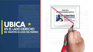 ¿Cómo votar al Senado por el Centro Democrático?