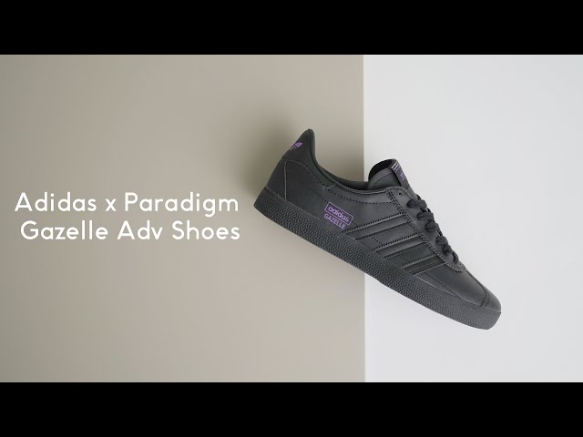 Adidas x Paradigm Gazelle Adv Shoes - Unboxing & On Foot - YouTube