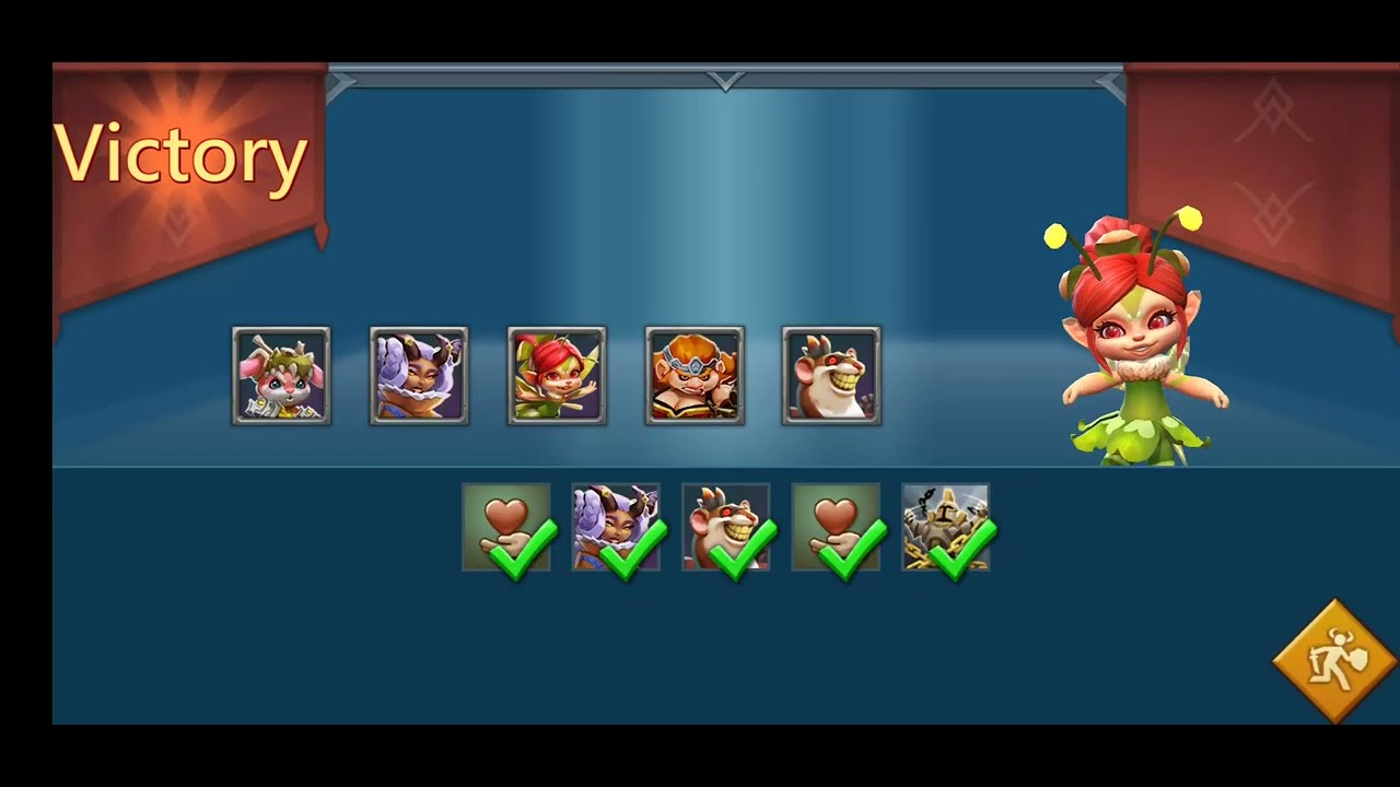 Lords Mobile Dream Witch: Stage 3 F2P hero lineup