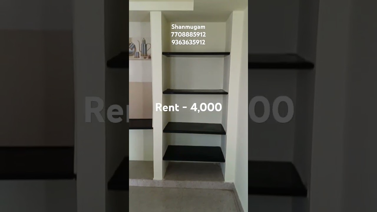 1Bhk rent - 4,000 / hasthampatti near / #salem #house #rent #home #salemcity #lease #flat #tamil