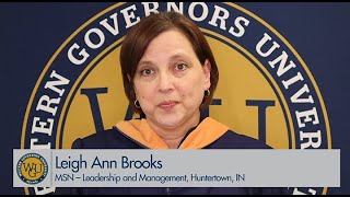 WGU May 2020 Virtual Commencement - Graduate Speaker Leigh Ann Brooks
