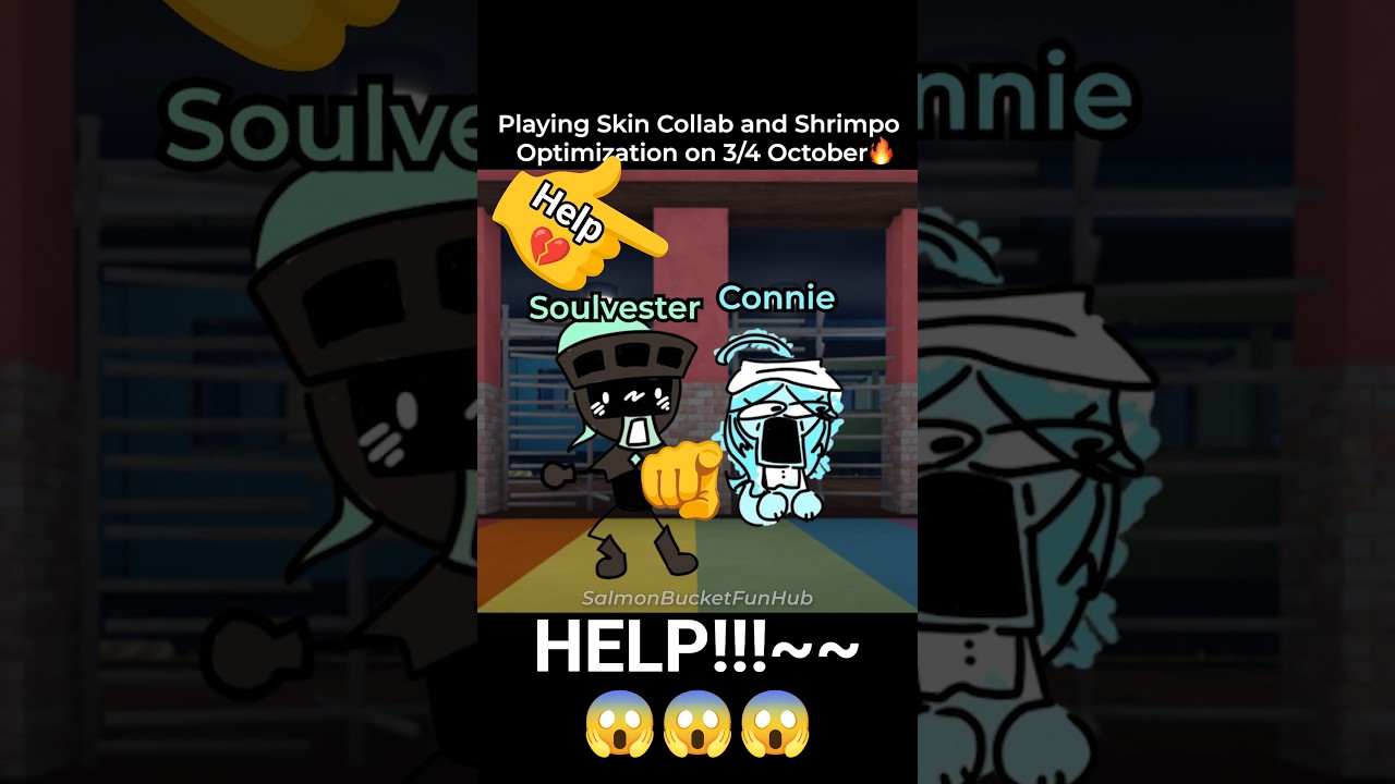 Soulvester react to Skin Collab and Shrimpo Optimisation update Dandy's World #dandysworld #update
