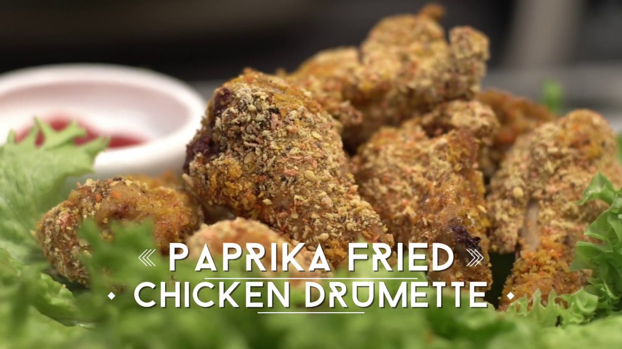 Sharp Microwave Oven Paprika Fried Chicken Drummetes Youtube