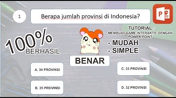 Cara  Membuat Game Dengan Power Point Terbaru 2021 #game #caramembuatgame #2021