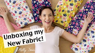 Unboxing Fabrics - See My New Prints