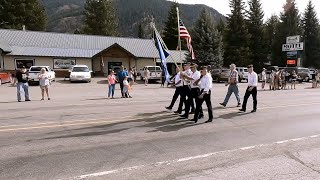 2023 Huckleberry Festival Parade in 4K/UHD - Trout Creek, Montana MT