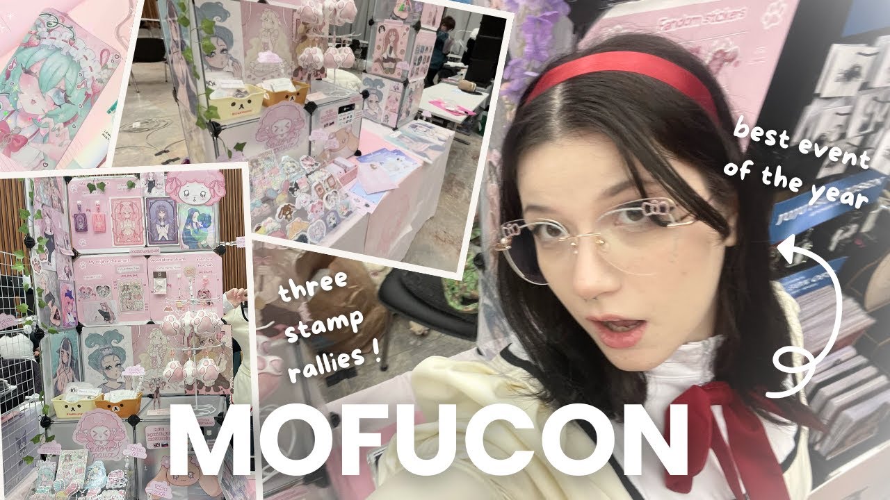 My best convention ever ♡ Mofucon | Artist Alley Vlog