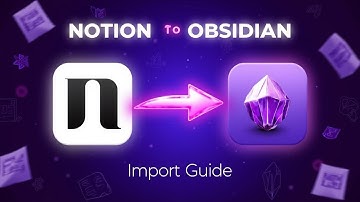 How To Import Notes From Notion To Obsidian | Step-by-Step Guide!