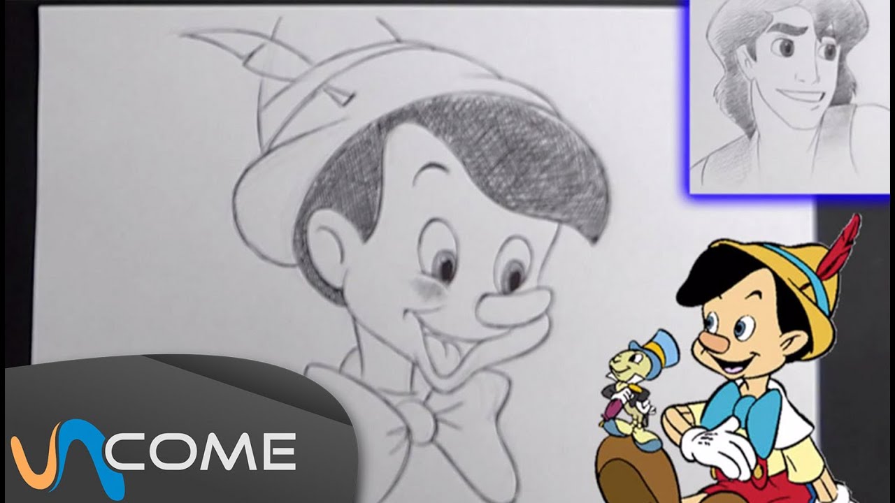 e disegnare Pinocchio