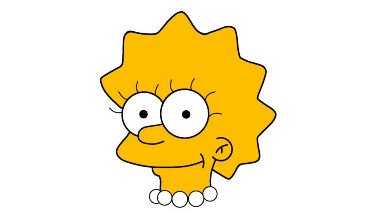 Легкие рисунки желтого цвета