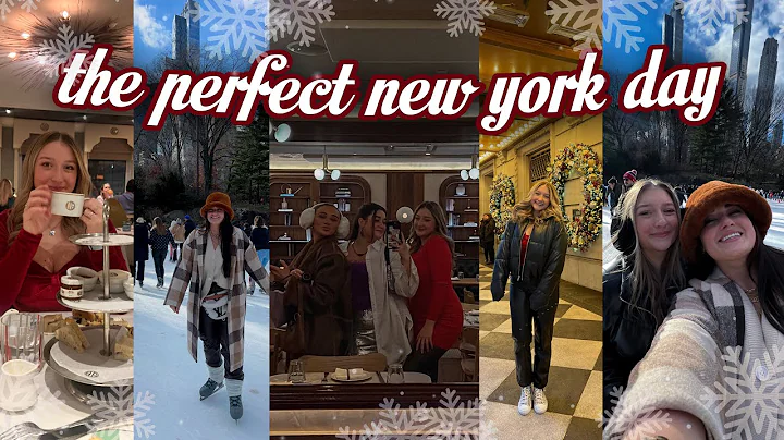 VLOGMAS DAY 19: ice skating in central park! glow-up at the Plaza Hotel! and dinner with Anna!!!!