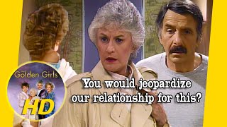 Dorothy and Blanche Heal Their Friendship After a Magenta Storm of Emotions. - Golden Girls HD