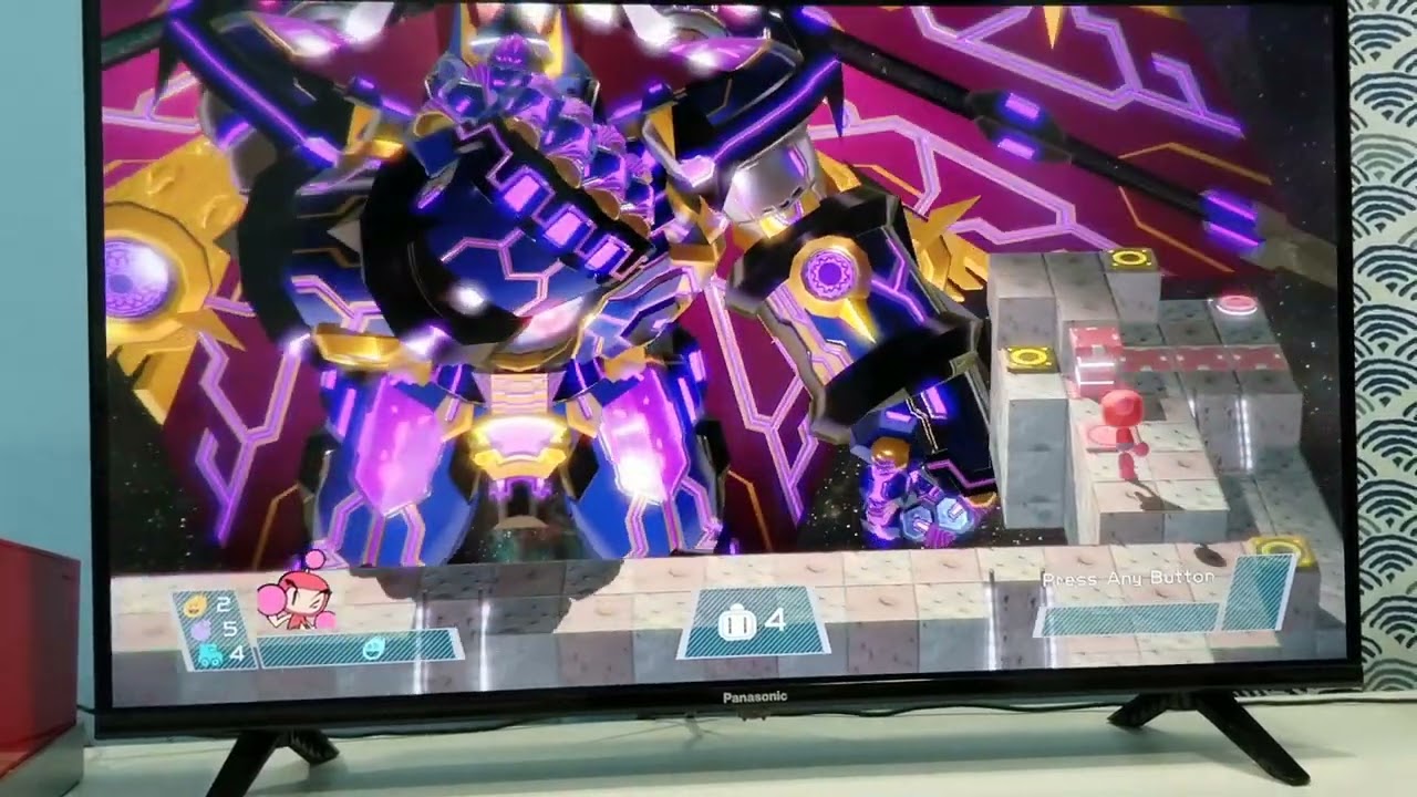 Super Bomberman R - Professor Buggler - Final Boss: Great Gattaida