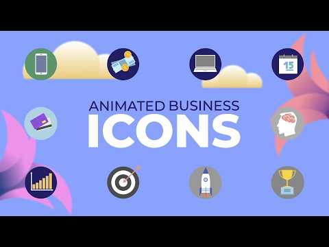 Free Moving Business Icon Kit V3 | Vivid Company Pack (Ae, Pr, Dr, FCPX)