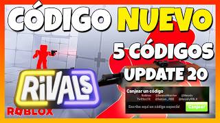 ✅CÓDIGO NUEVO ✅5 CÓDIGOS de💥 RIVALS 💥Update 20 💥 Temporada 3 💥RIVALS Roblox💥RIVALES Roblox
