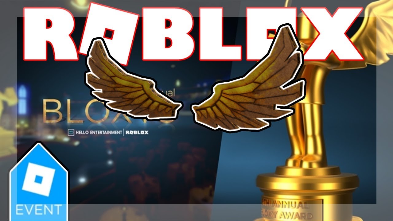 Bloxy Event Ended 2019 How To Get Diy Golden Bloxy Wings Roblox 6th Annual Bloxys Youtube - bloxy event 2019 how to get diy golden bloxy bow tie roblox 6th annual bloxys