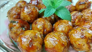 Bola Bola Tempe Daging Cincang Nabati