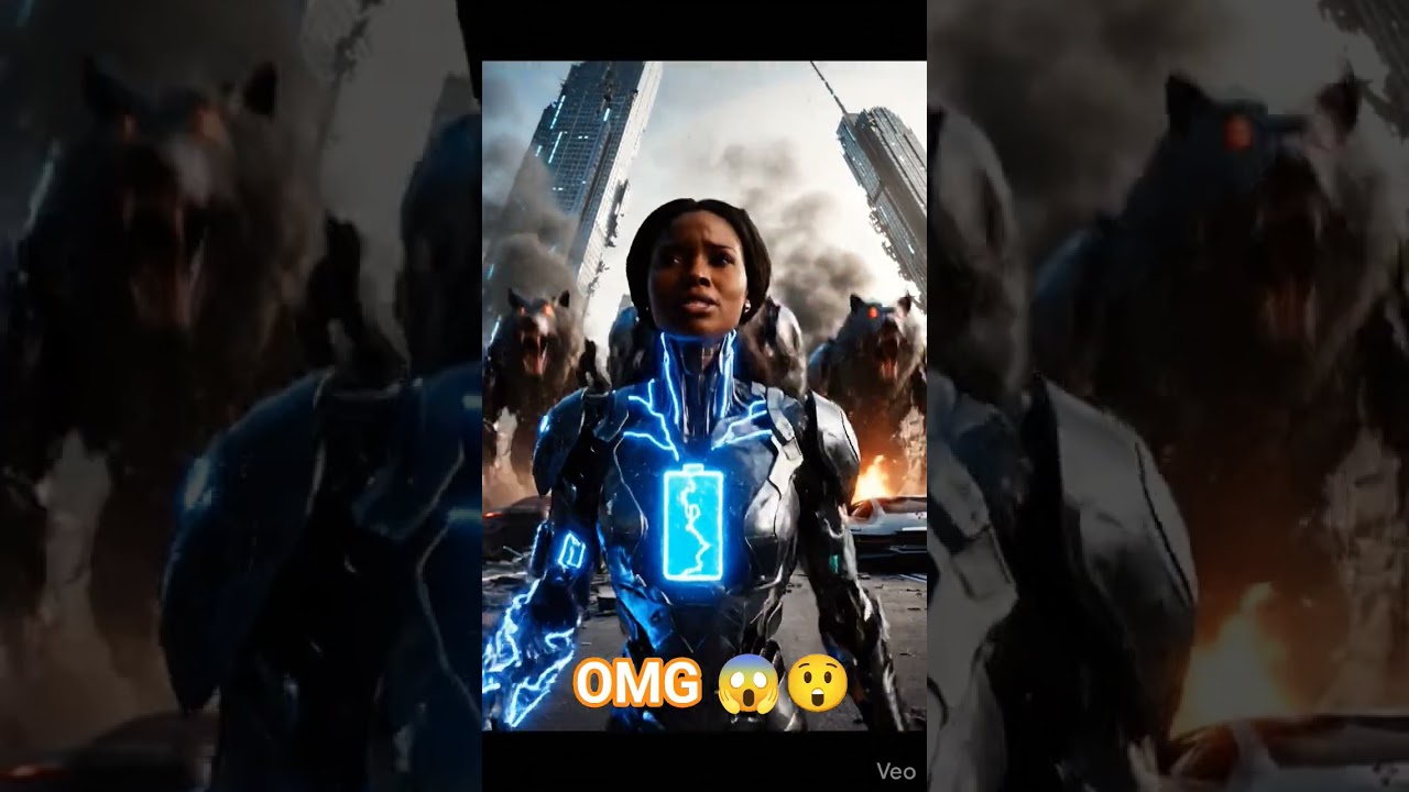 A Girl With Battery Power Fights Giant Wolves ⚡🧟‍♂️ | Epic Sci-Fi Short 