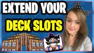 🔴HOW TO EXTEND YOUR DECK SLOTS IN CLASH ROYALE for IOS and Android users!!! |🔴CLASH ROYALE🔴 screenshot 1