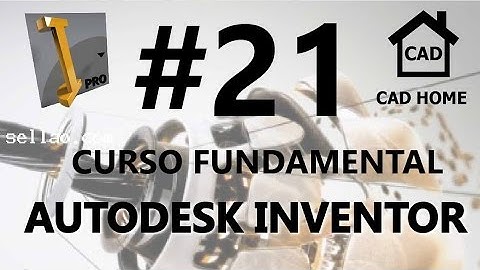 21. Curso Inventor -  Ensamblaje - Restricciones / Constrain