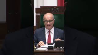 Głosowanie nad wotum nieufności dla minister klimatu #polskapolityka #news #sejm #polska #polityka