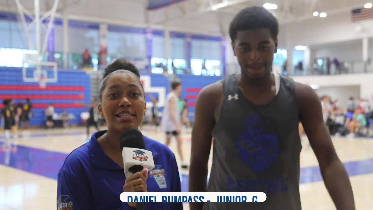 DMV Hoop Session Interviews Tech Prep's Daniel Bumpass