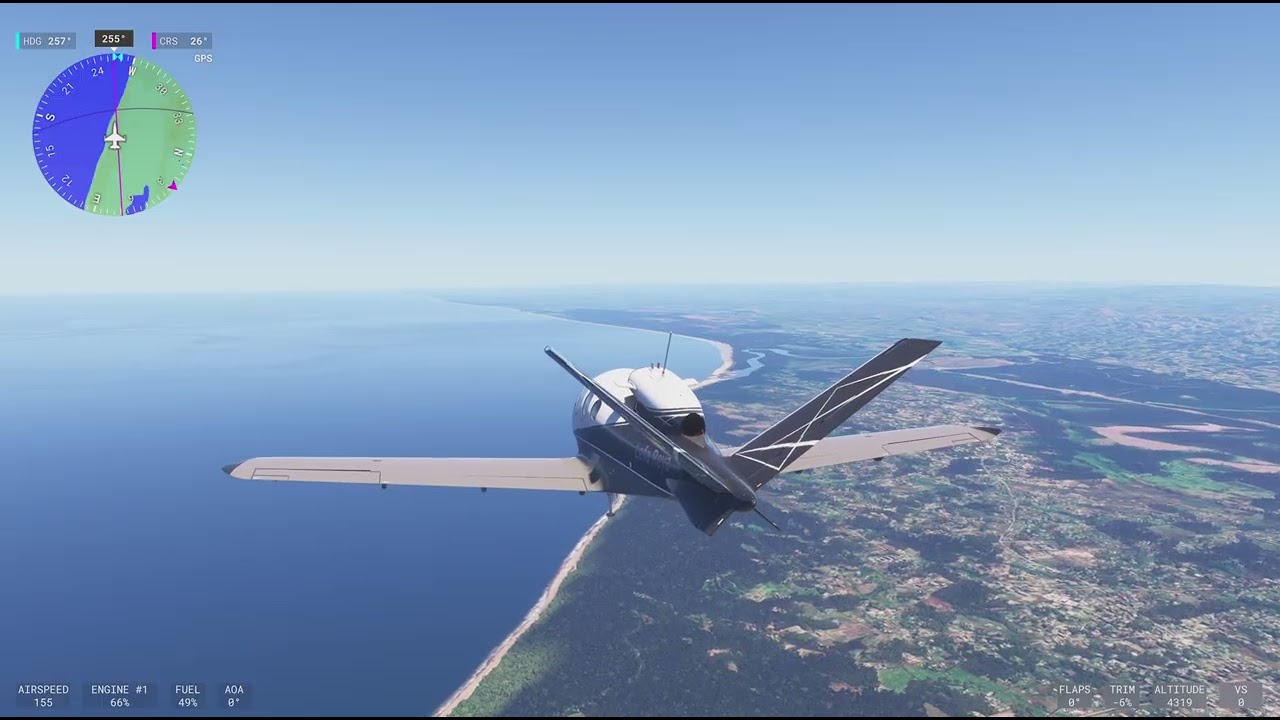 Microsoft Flight Simulator 2024 | Cirrus Vision Jet G2 Auto Pilot | Ultra Realistic | Gameplay