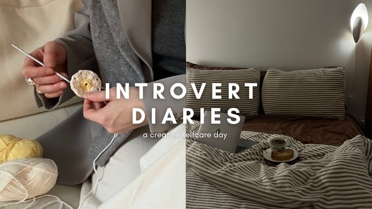 vlog | introvert diaries: a creative solo day at home