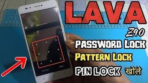 LAVA Z90 hard reset|Passward lock|Pattern lock|Pin lock khole without pc