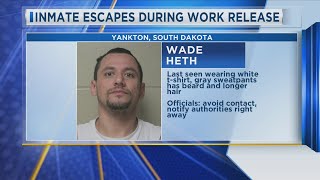 Inmate Escapes During Work Release Midday 11:30am 5-13-24