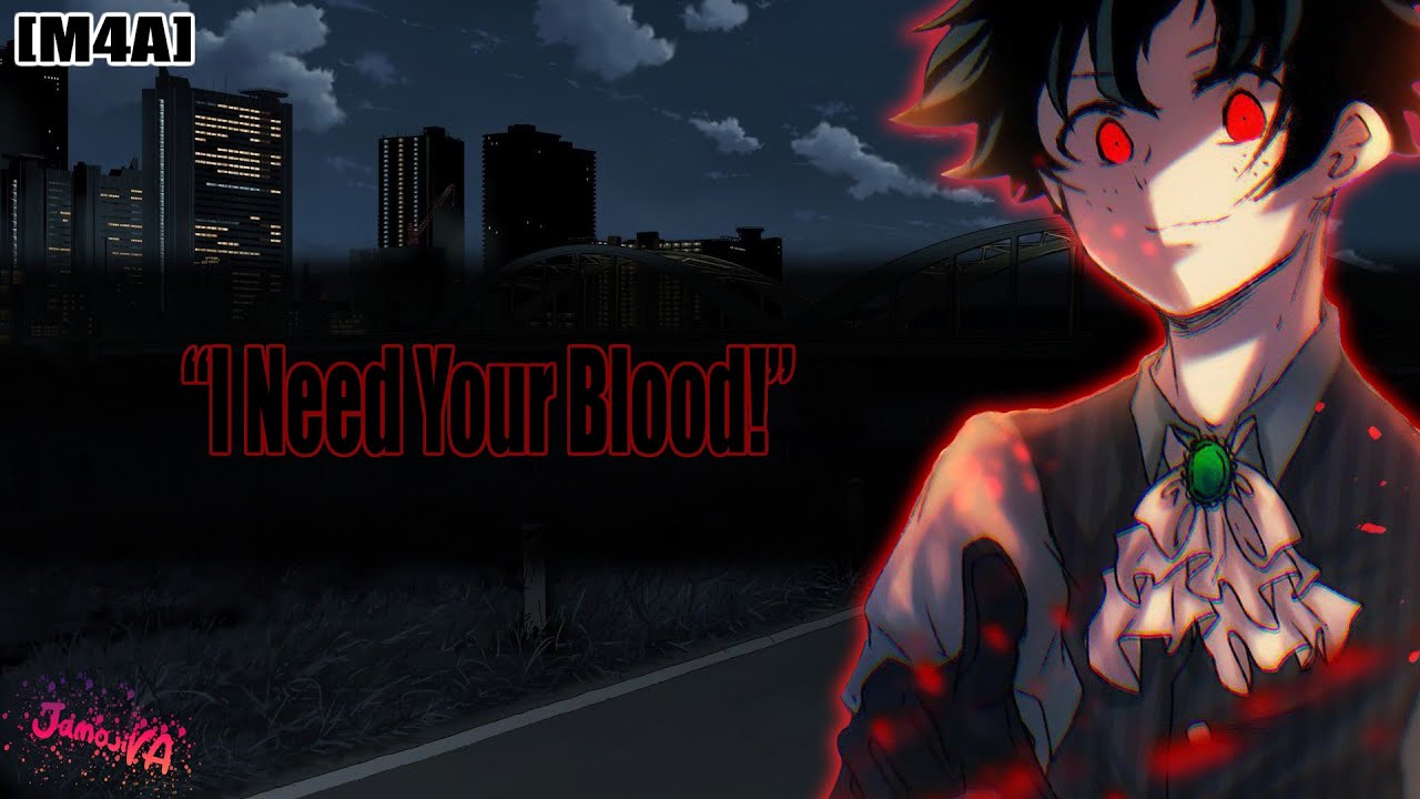 [Dekuween] Vampire Deku Needs Your Blood... | [M4A] [Deku x Listener] [Feeding] [🌶Spicy🌶]