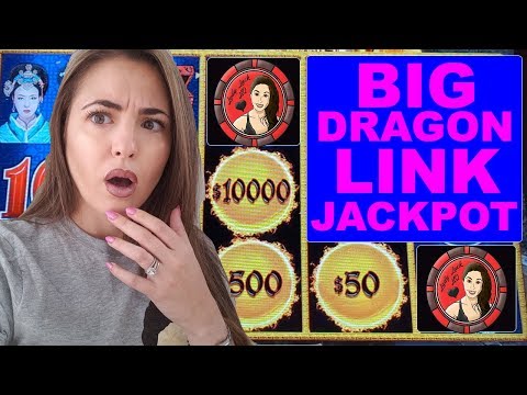 HUGE Slot Machine Jackpot Handpay | Gambling in Vegas on Dragon Link | Encore LV | $50 Bet