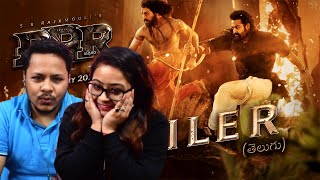 RRR Trailer - NTR, Ram Charan, Ajay Devgn, Alia Bhatt | Reaction | SS Rajamouli | Jan 7th 2022