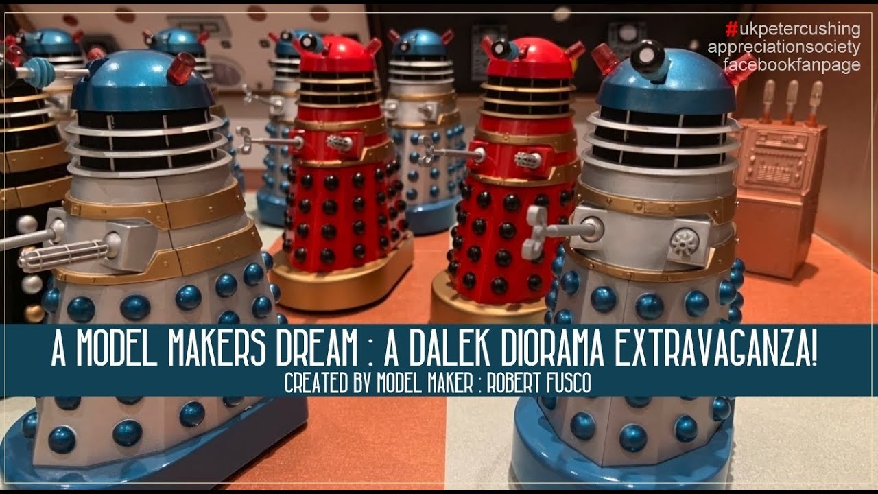 MODEL MAKERS DREAM! A DALEK DIORAMA! YouTube
