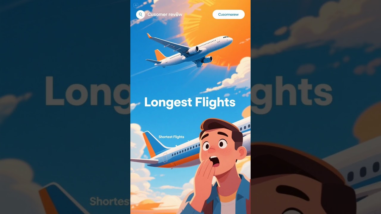 Shorts Longest Flights vs. Shortest Flights in History – You Won’t Believe the Difference!”
