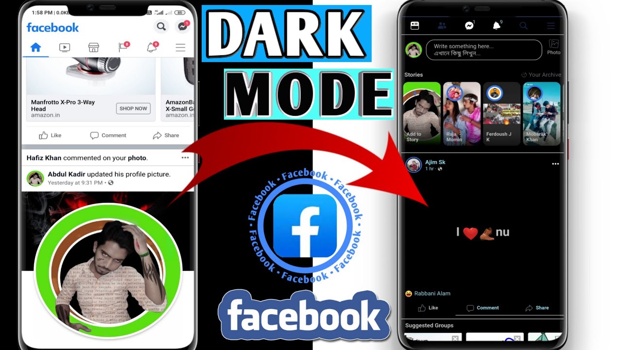 Facebook Dark Mode New Update 2020 How To Enable Dark