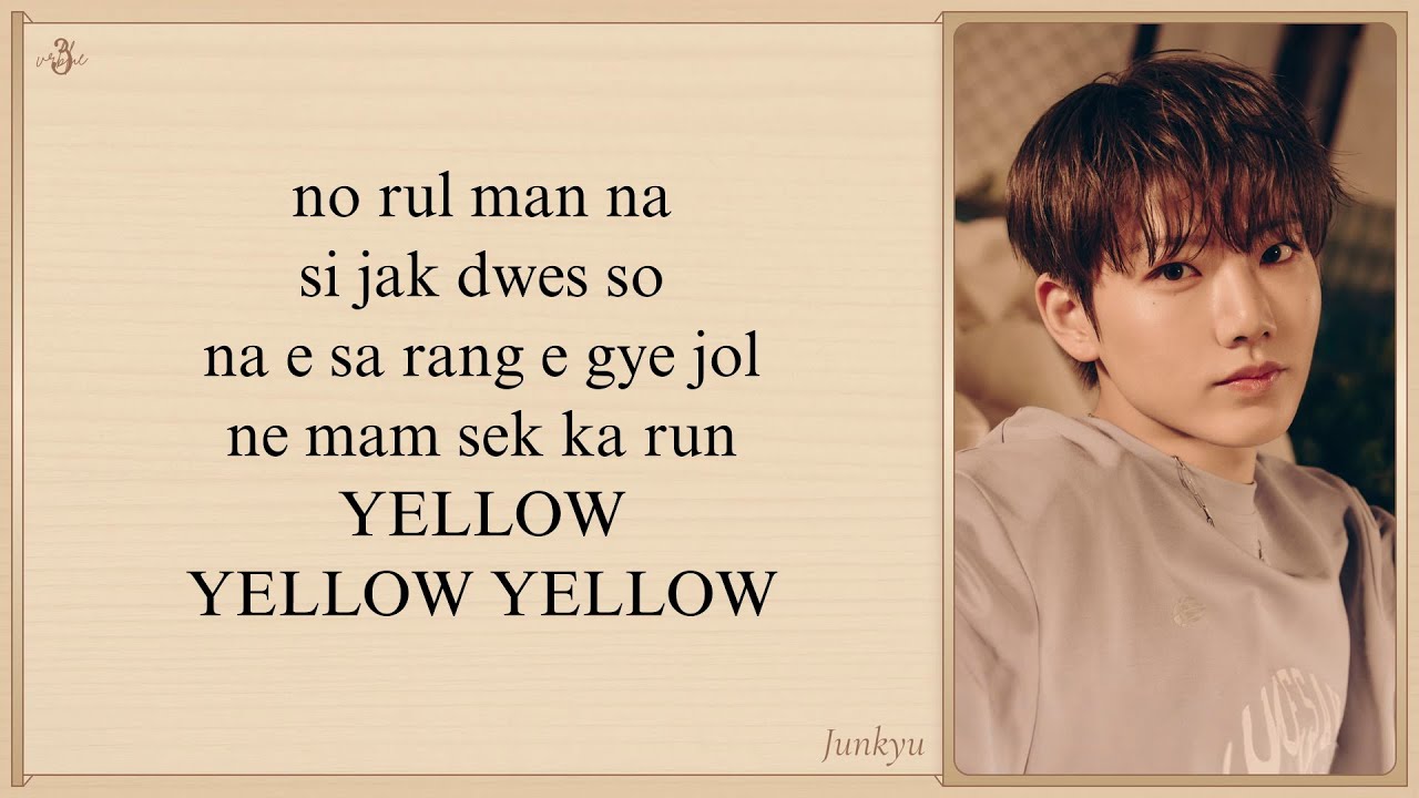 TREASURE 'YELLOW' Easy Lyrics TREASURE 'YELLOW' Easy Lyrics