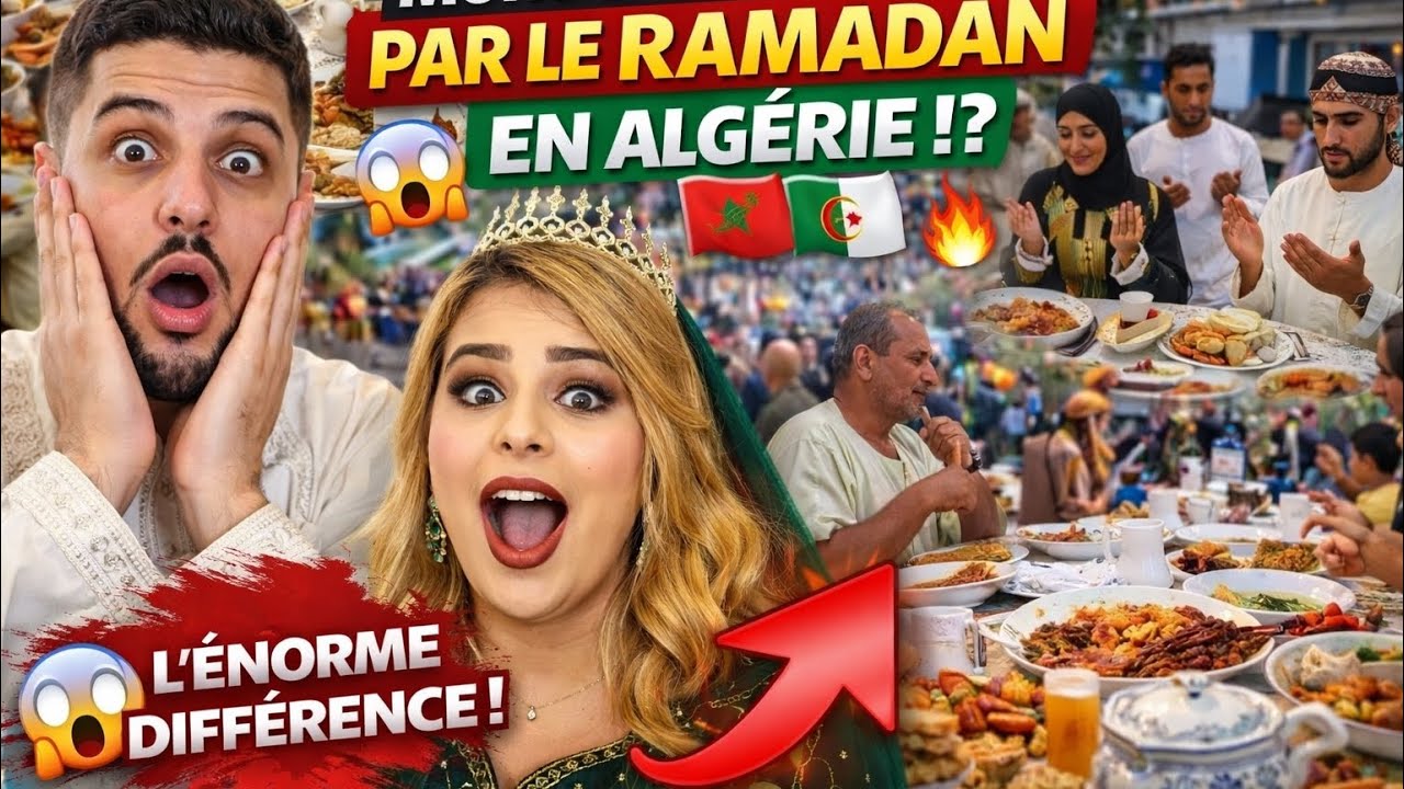 مغربية مصدومة من أجواء رمضان في الجزائر… الأكل لا يُصدق🇩🇿🇲🇦