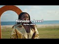 Niniola - Level (Lyrics video) @officialNiniolaTV