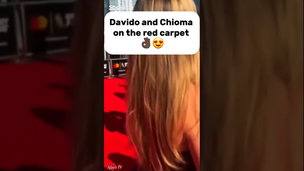 Суперзвезда афробита Давидо и Чиома на красной дорожке премии «Грэмми» 👌🏿😍 
