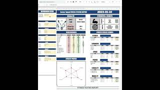 Athlete Fitness Report Athlete Fitness Report