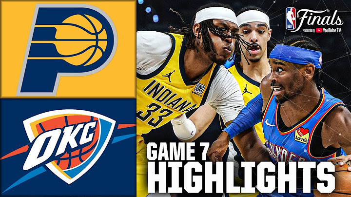 NBA Finals Game 7: Indiana Pacers vs. Oklahoma City Thunder | Full Game Highlights | NBA on ESPN
