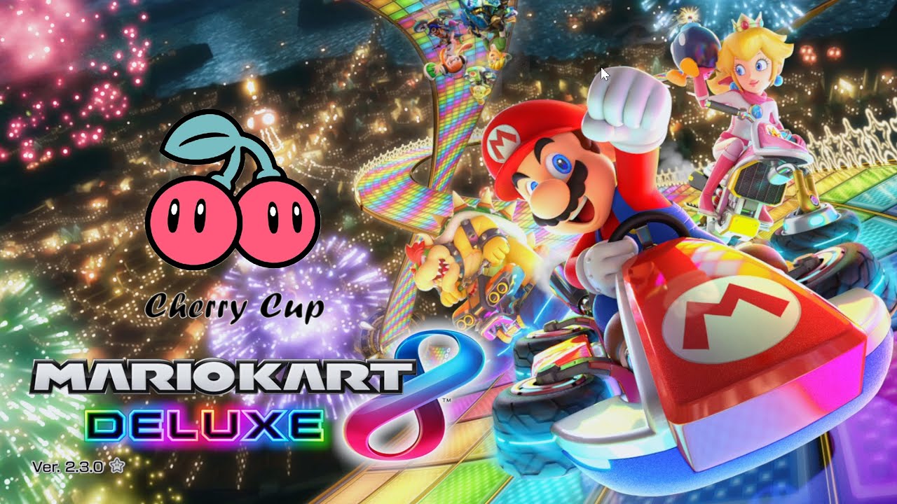 Mario Kart 8 deluxe - Cherry Cup 100 cc  - 4 Players Grand Prix 22