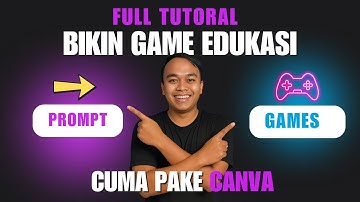 Tutorial Buat Aplikasi Apapun Menggunakan Canva - Cara Membuat Games Di Canva AI